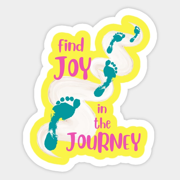 Joy in the Journey Sticker by KORIography